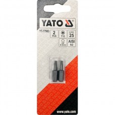 Biti de 25 mm 1/4" cu cap Torx T15 Yato..